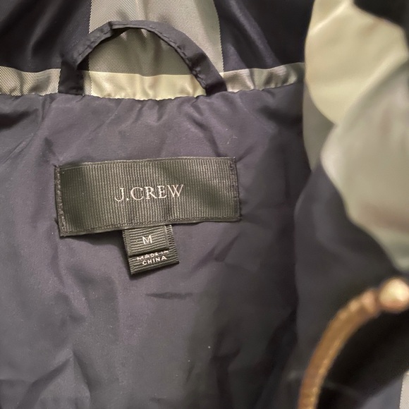 J crew navy plaid vest - Picture 2 of 2